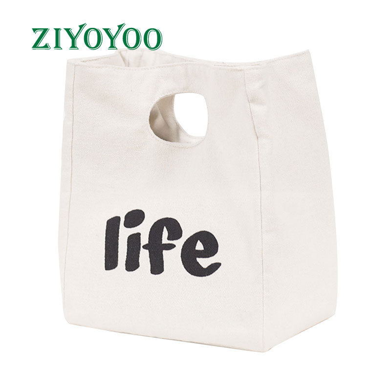 Canvas Lunch Bag, Lunch Bag For School