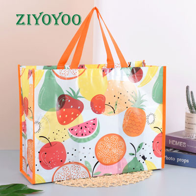 custom shopping bags logo printed