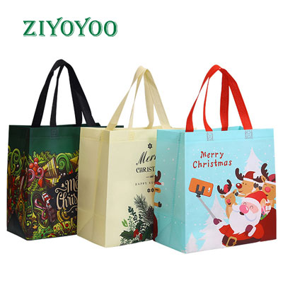 custom logo shopping tote bag