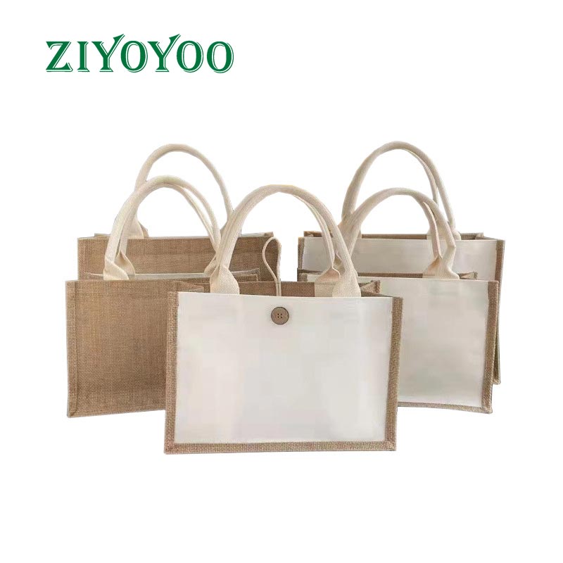 jute tote bag