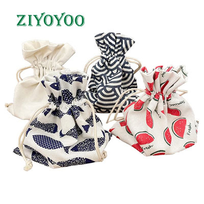 canvas drawstring bag