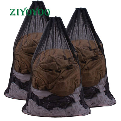 black laundry bag