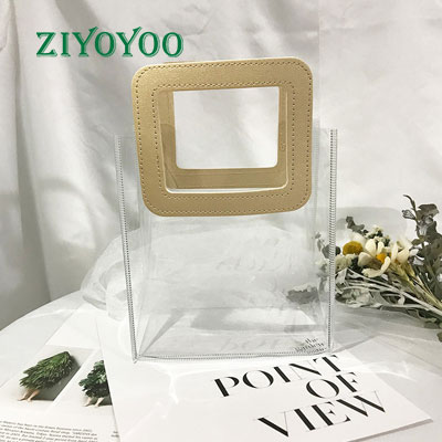 pvc clear bag transparent