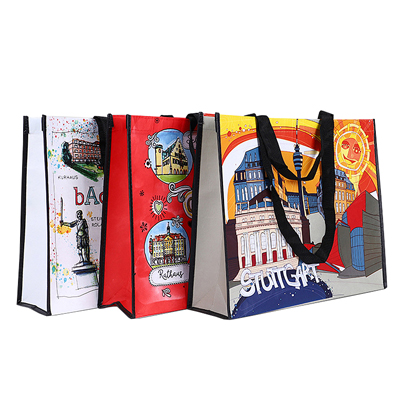 Lamination RPET Non Woven Shopping Bags