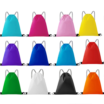 Waterproof 210D Polyester Drawstring Backpack