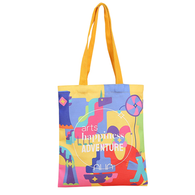 Wholesale Cotton Canvas Tote Bag Custom Printed Logo Shopping Oversized Women Cotton Grocery Tote Bag With Cotton Rope Handle