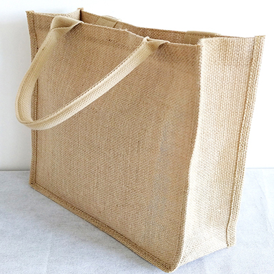 burlap bag tote