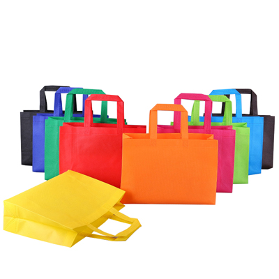 Custom Print Promotional Fashion Non Woven Shopping Bag Reusable Grocery Non-woven Tote Bags