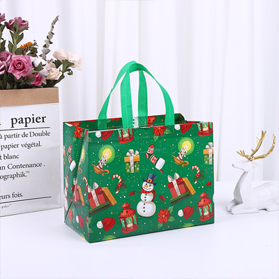 christmas non-woven gift bags