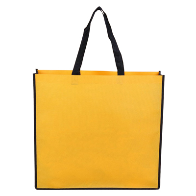 customized laminated eco fabric tote non-woven bag