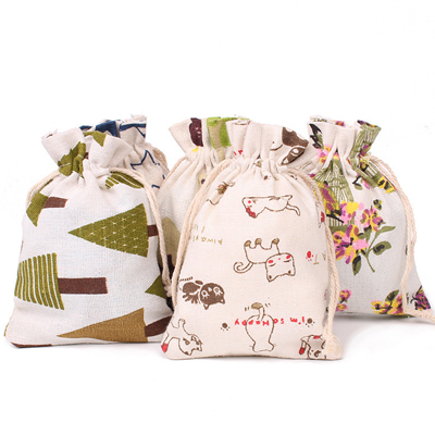 Linen Drawstring Bags Wholesale