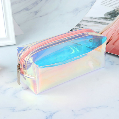 Custom Clear Pvc Bag Reusable Pvc Cosmetic Bag