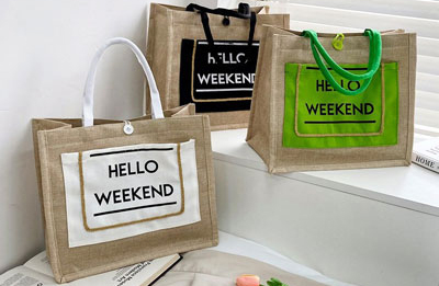 Jute Tote Bag
